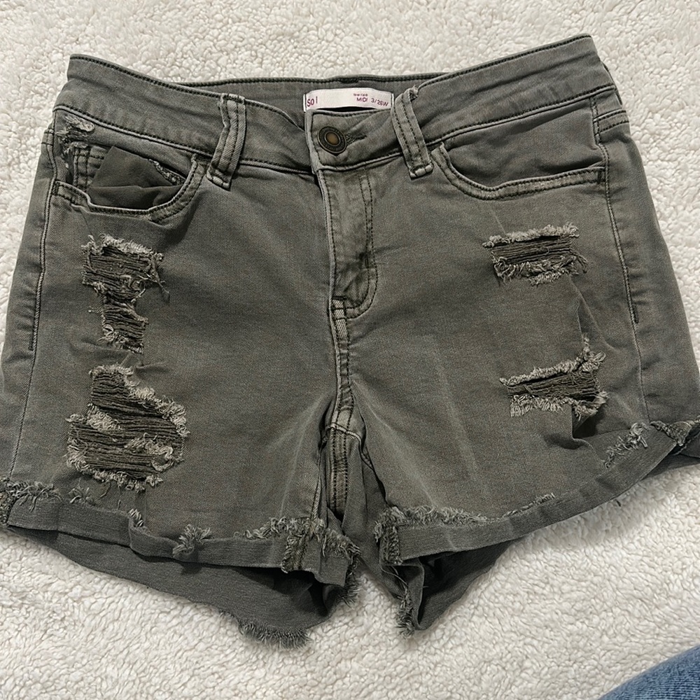 So green shorts